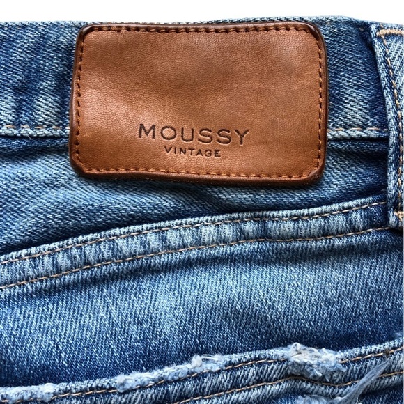 Moussy Vintage Jeans Women’s Distressed Skinny Size 25 - Picture 6 of 10